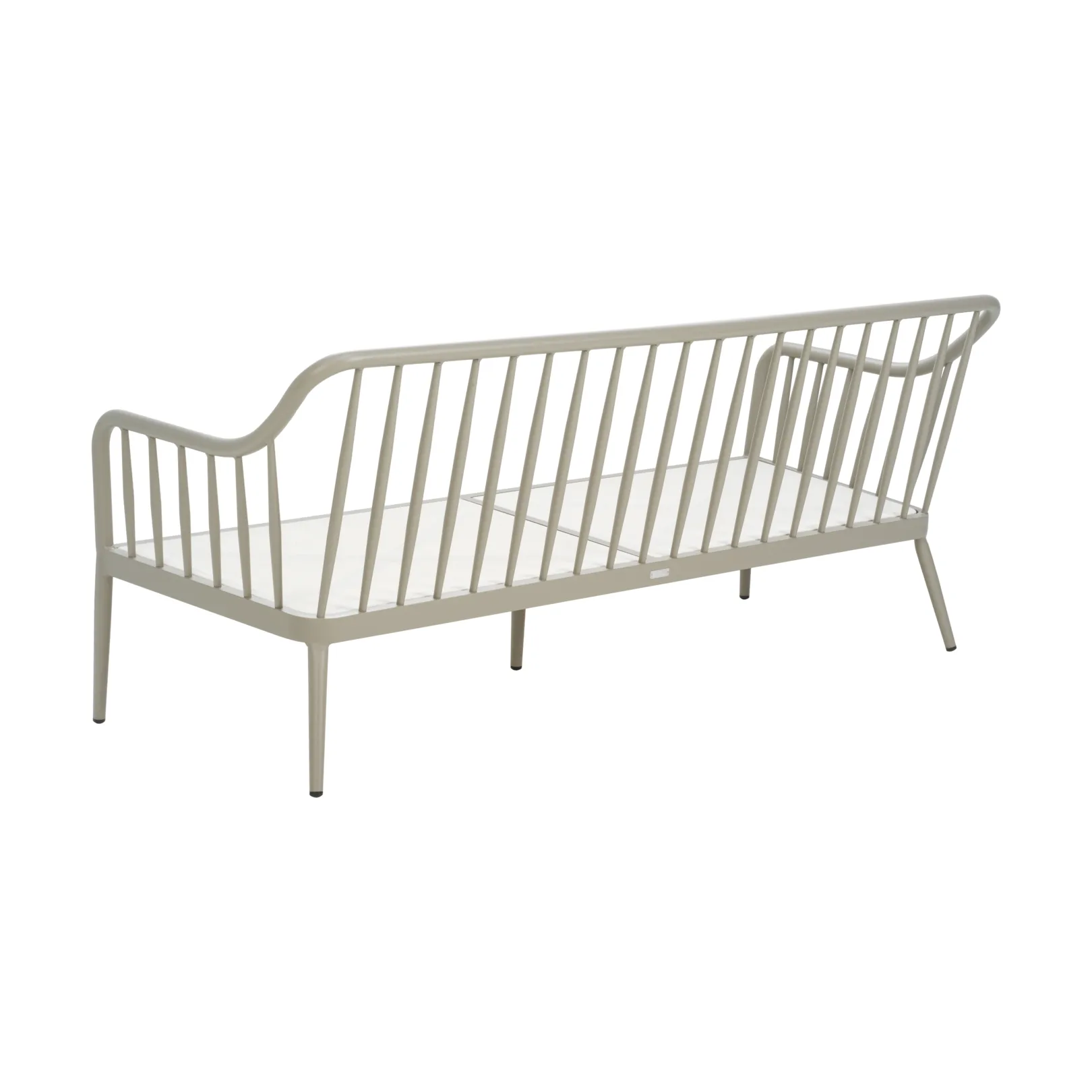 Canapé Coleville, Khaki-burlap beige, 3 places Brafab