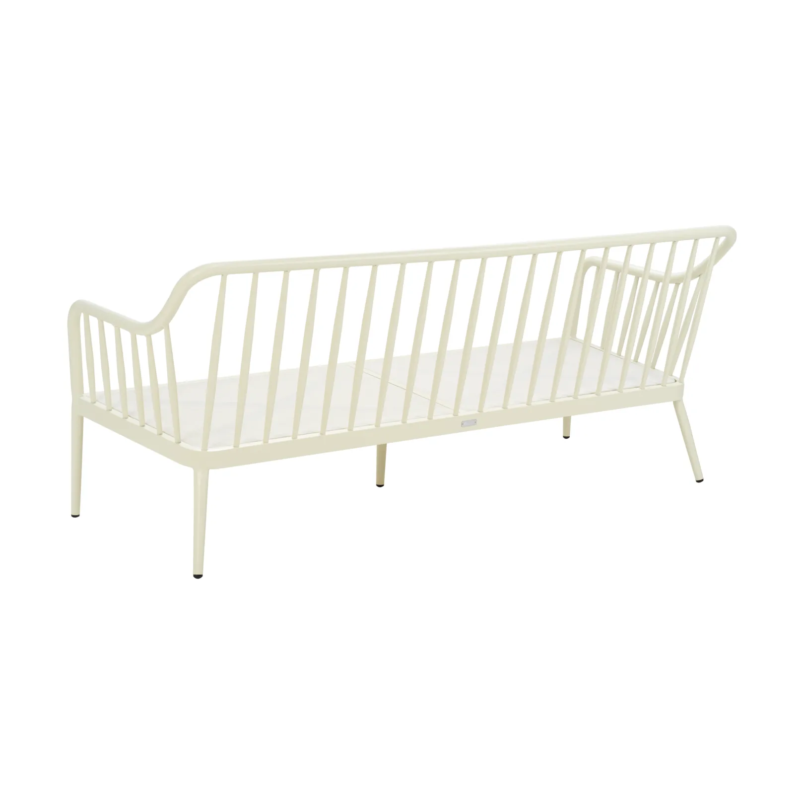 Canapé Coleville, Pearl white-dot beige, 3 places Brafab