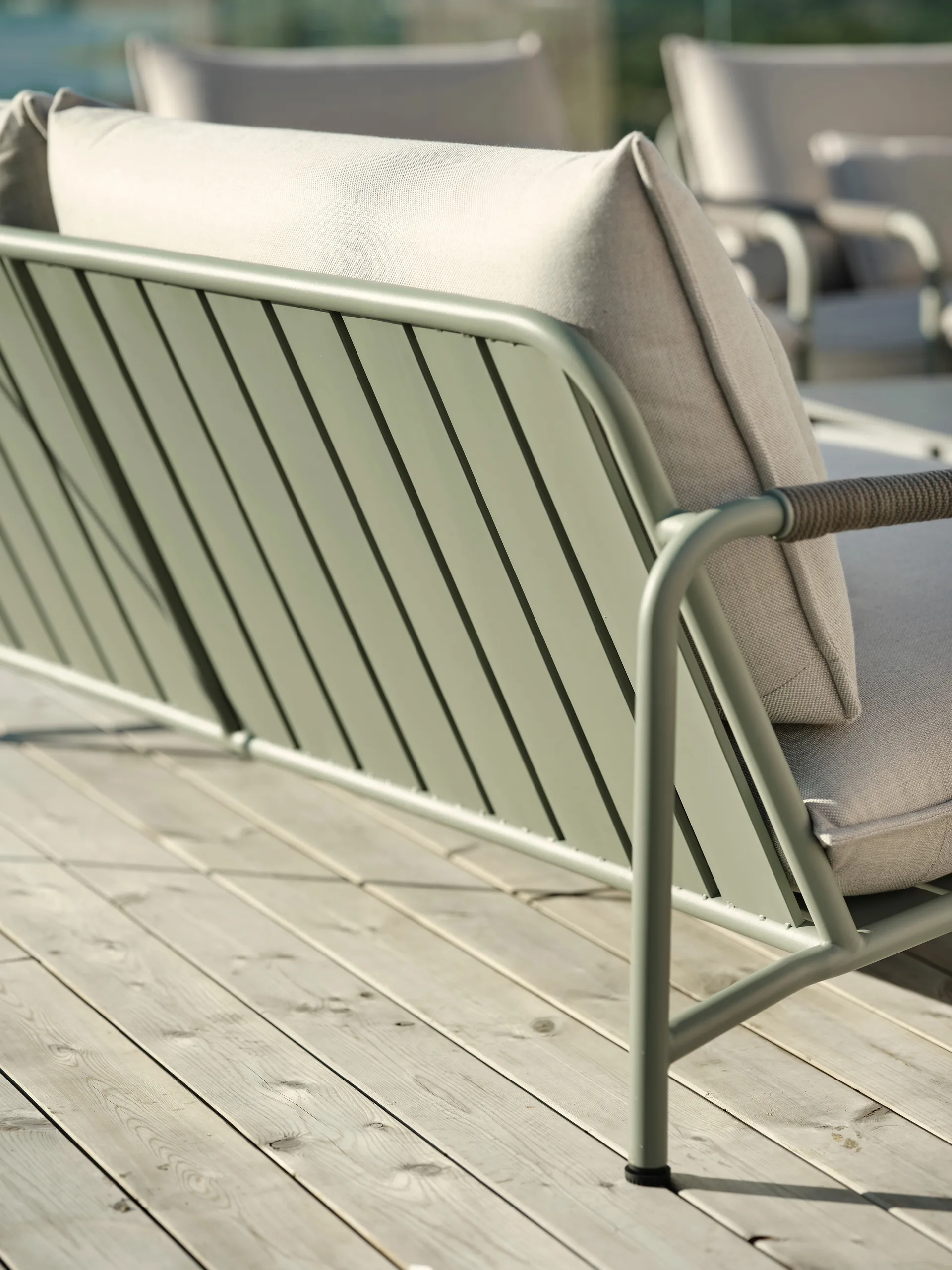 Canapé Lerberget 2,5 places, Vert-frêne Brafab