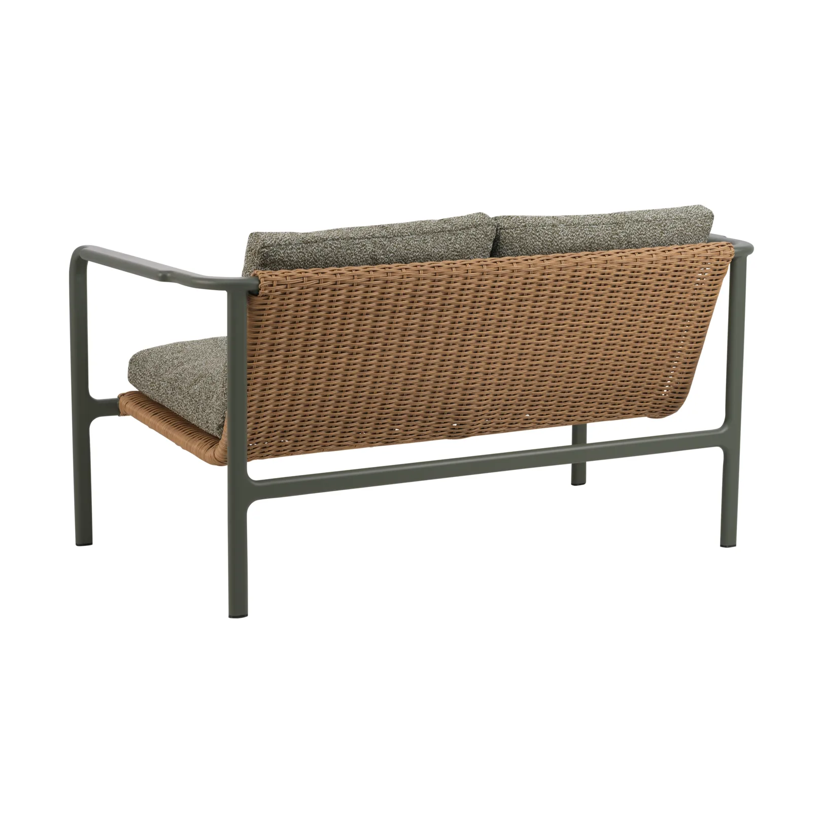 Canapé Motty, Nordic green-teddy verde, 2-places Brafab