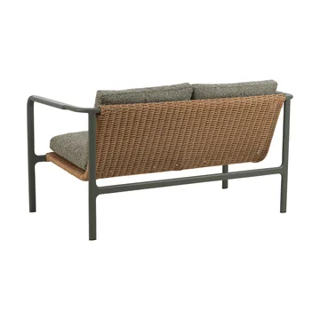 Canapé Motty - Nordic green-teddy verde, 2-places - Brafab