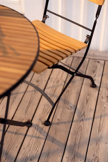 Chaise à manger Brewer - Noir-teck - Brafab