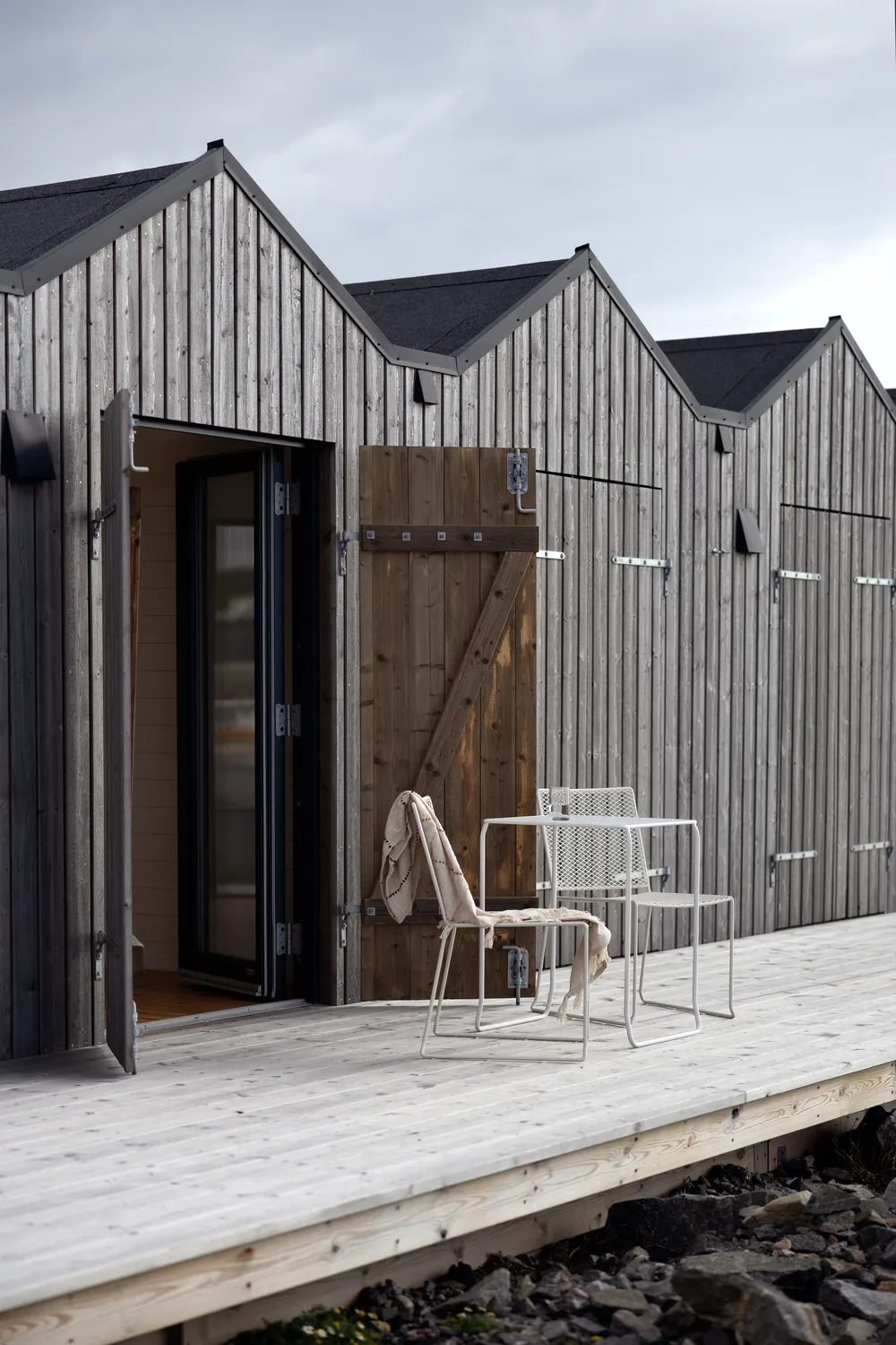 Chaise à manger Haru, Pearl white Brafab