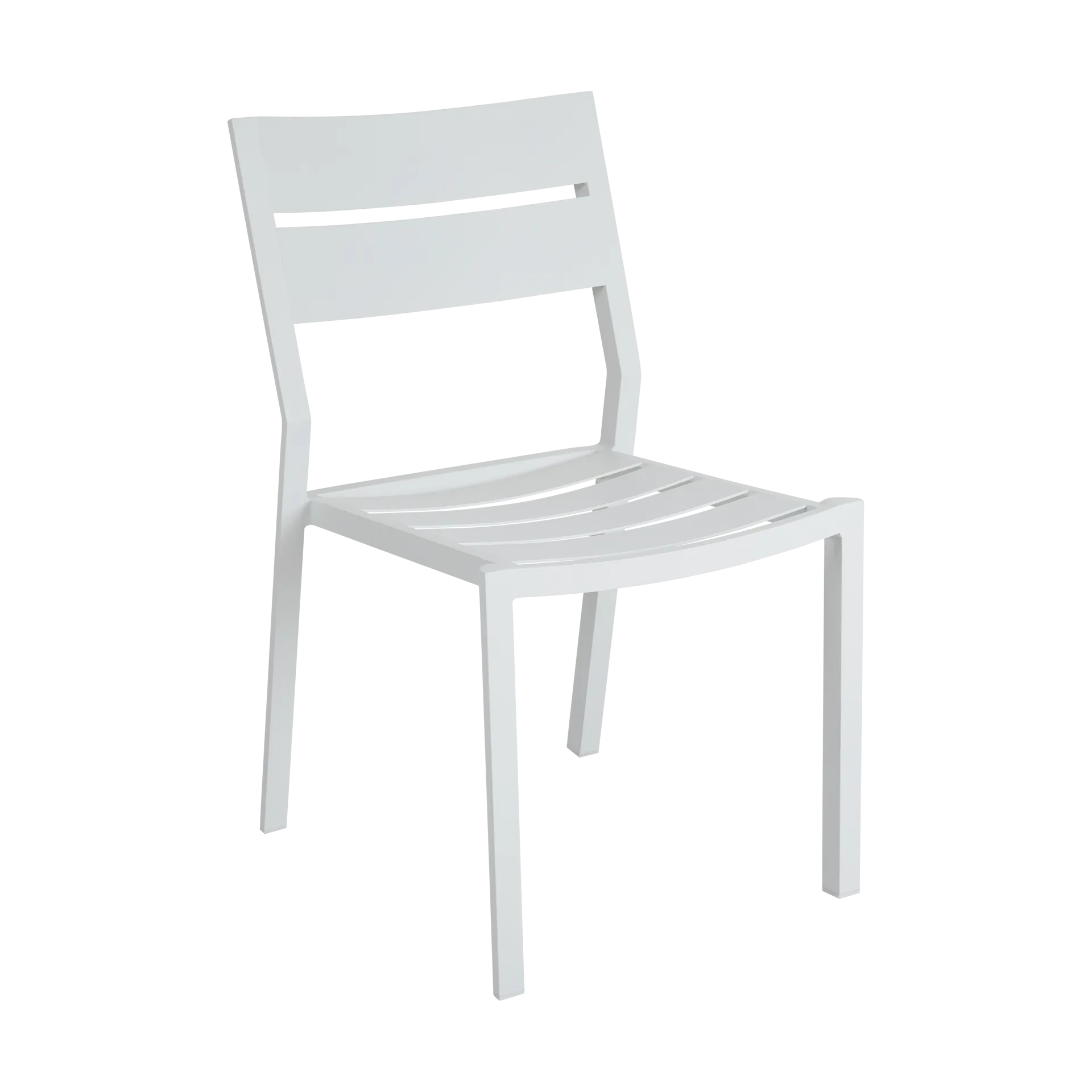Chaise Delia, Blanc Brafab