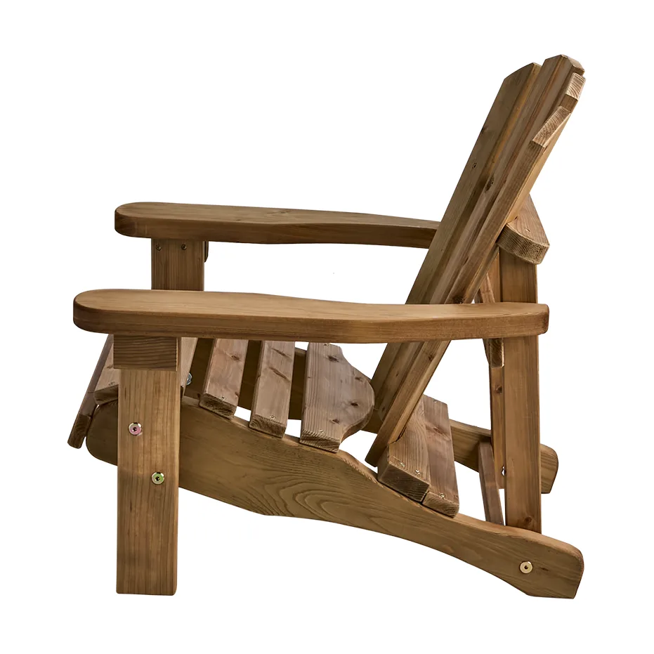 Chaise longue pour enfants Gnarp, Pin huilé Brafab