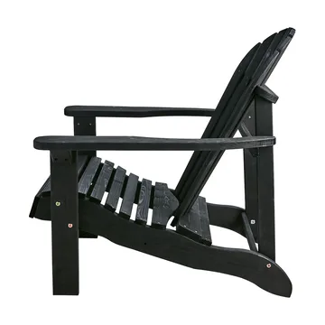 Chaise longue Skule - Pin de couleur noir - Brafab