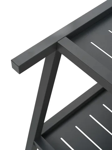 Chariot de service Samvaro 86x49x69 cm - Anthracite - Brafab