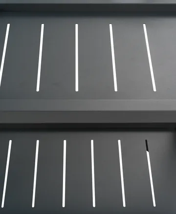 Chariot de service Samvaro 86x49x69 cm - Anthracite - Brafab