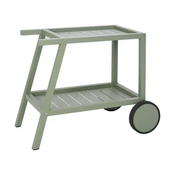Chariot de service Samvaro 86x49x69 cm - Dusty green - Brafab