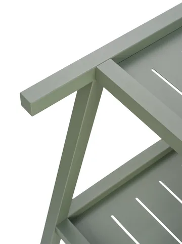 Chariot de service Samvaro 86x49x69 cm - Dusty green - Brafab