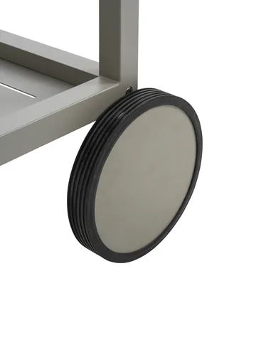 Chariot de service Samvaro 86x49x69 cm - Khaki - Brafab