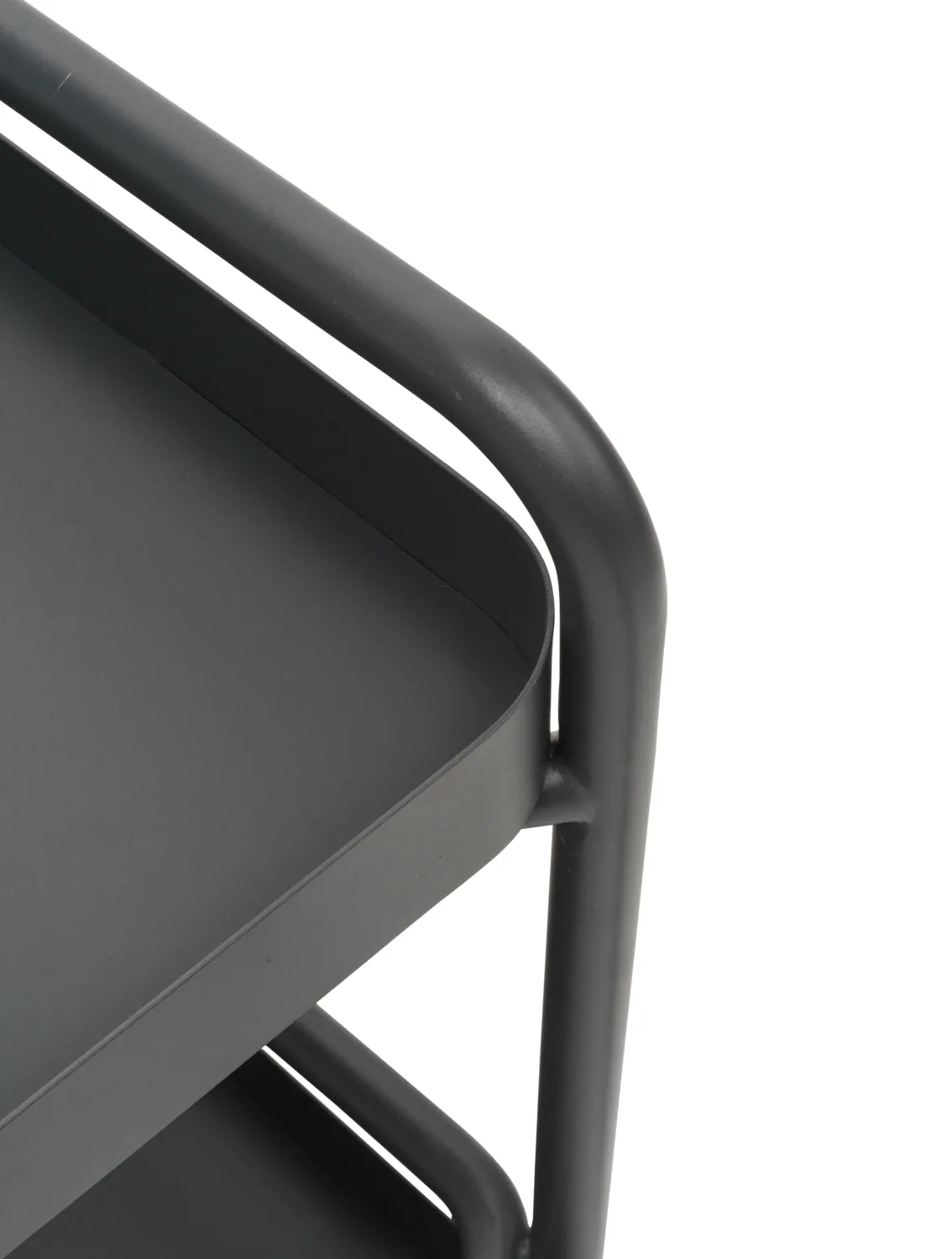 Chariot de service Trolly 88x59 cm, Antracit Brafab