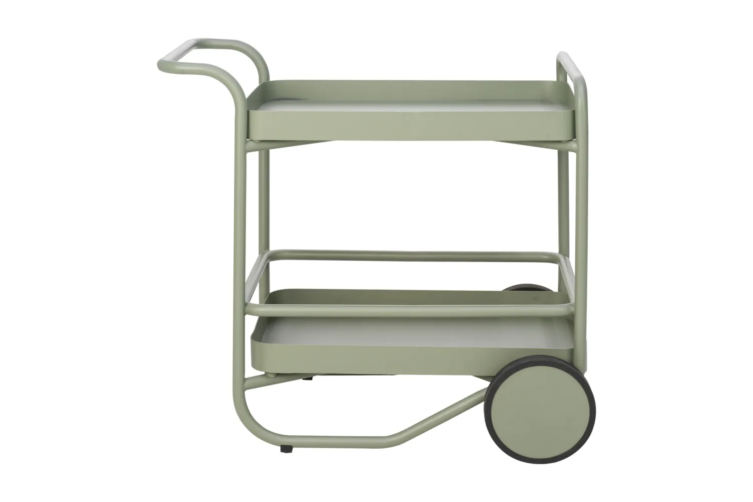 Chariot de service Trolly 88x59 cm, Dusty green Brafab