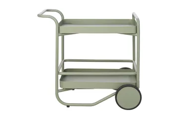 Chariot de service Trolly 88x59 cm - Dusty green - Brafab
