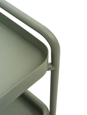 Chariot de service Trolly 88x59 cm - Dusty green - Brafab