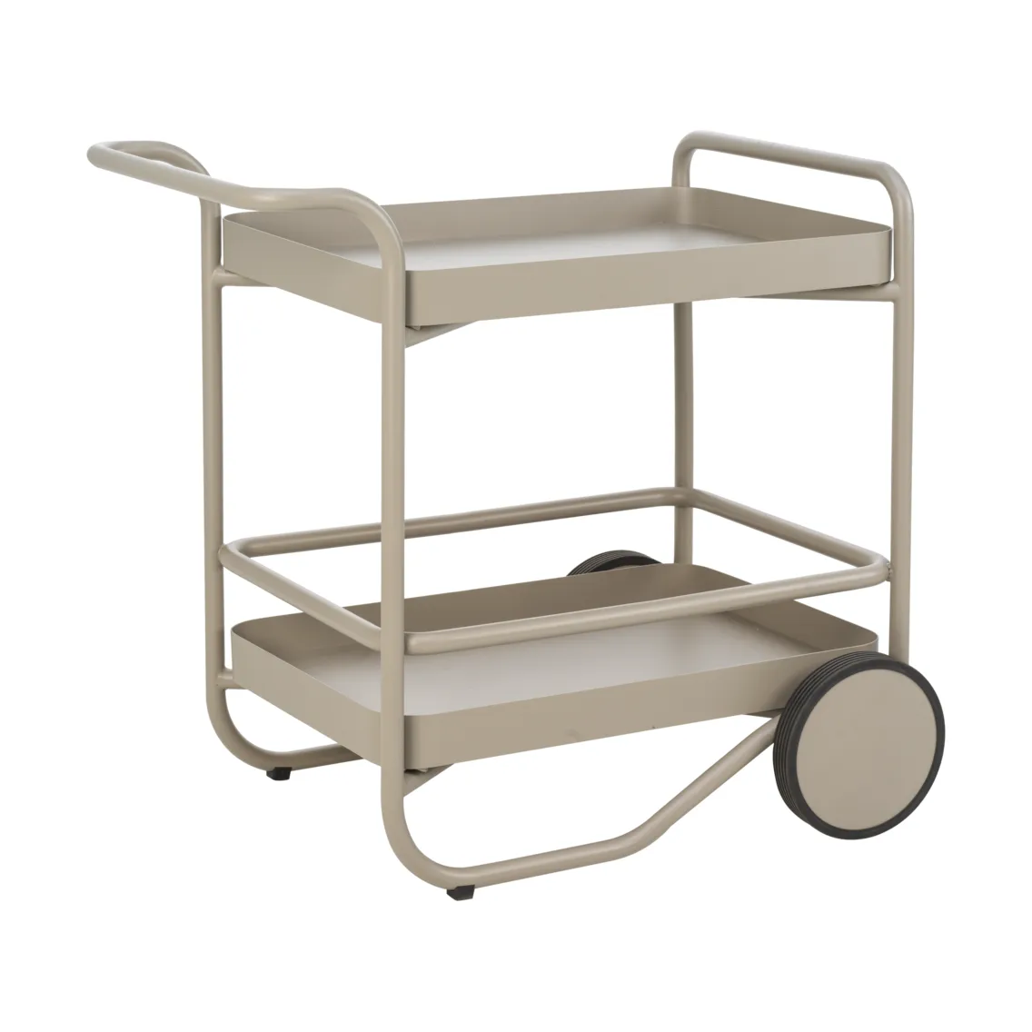 Chariot de service Trolly 88x59 cm, Khaki Brafab