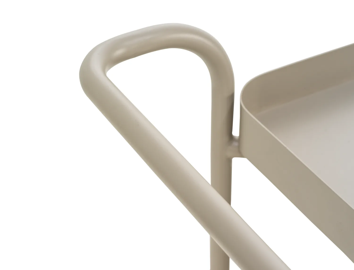 Chariot de service Trolly 88x59 cm, Khaki Brafab