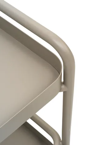 Chariot de service Trolly 88x59 cm - Khaki - Brafab