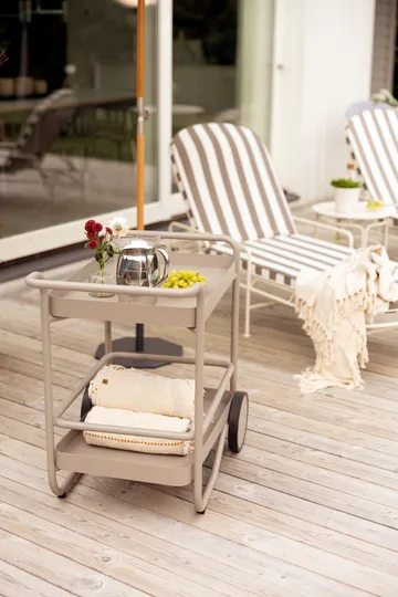 Chariot de service Trolly 88x59 cm - Khaki - Brafab