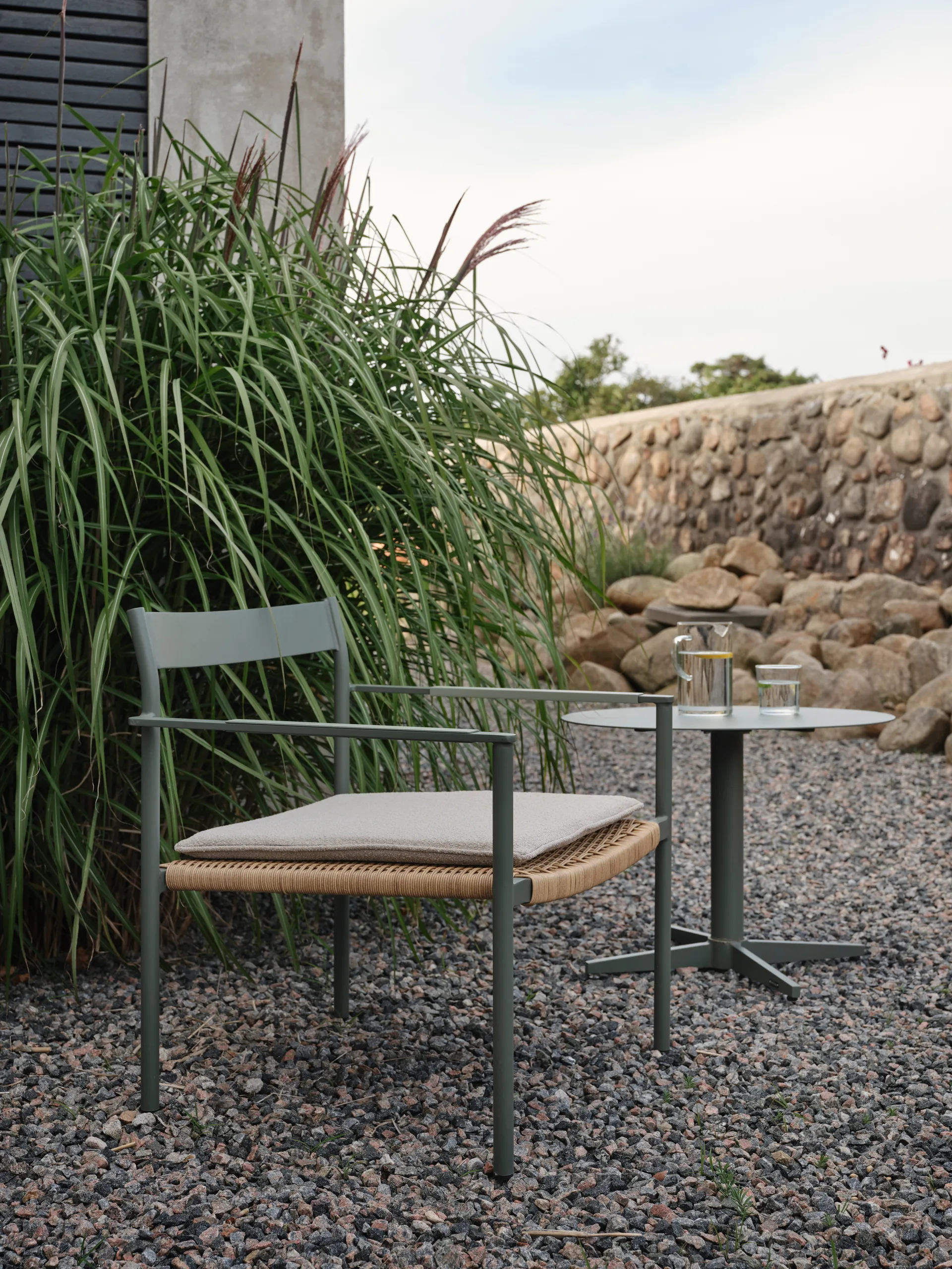 Coussin d'assise Frisk, Cream gold Brafab