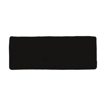 Coussin d'assise Frisk - Teddy black, 37x102 cm - Brafab