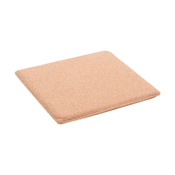 Coussin d'assise Frisk - Teddy orange, 48x53 cm - Brafab