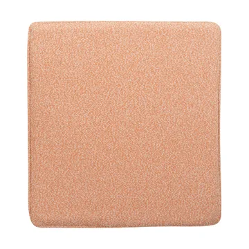 Coussin d'assise Frisk - Teddy orange, 48x53 cm - Brafab