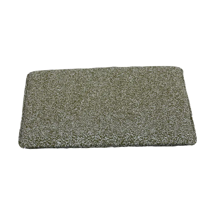 Coussin d'assise Frisk - Teddy verde, 37x37 cm - Brafab