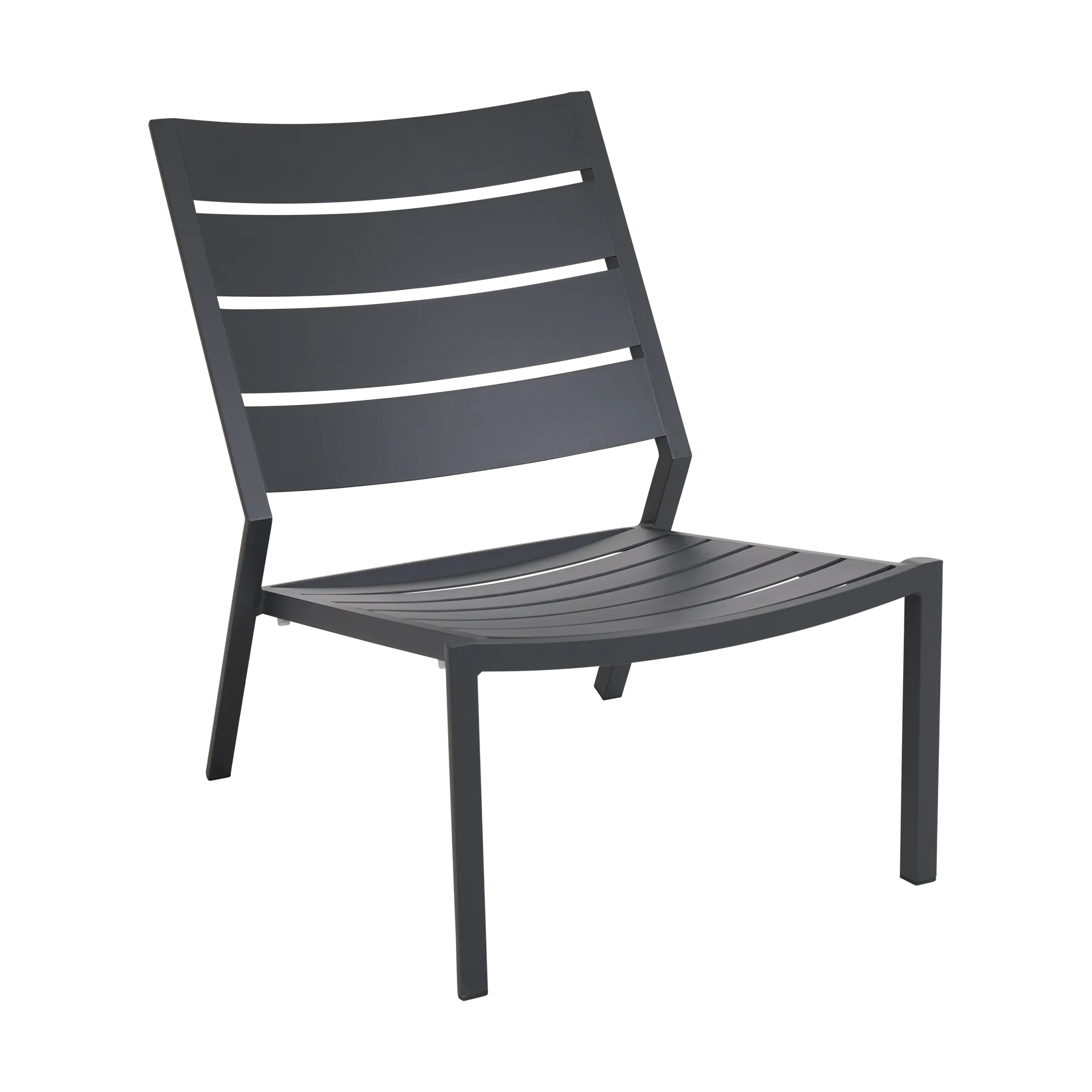 Delia fauteuil lounge, Anthracite Brafab