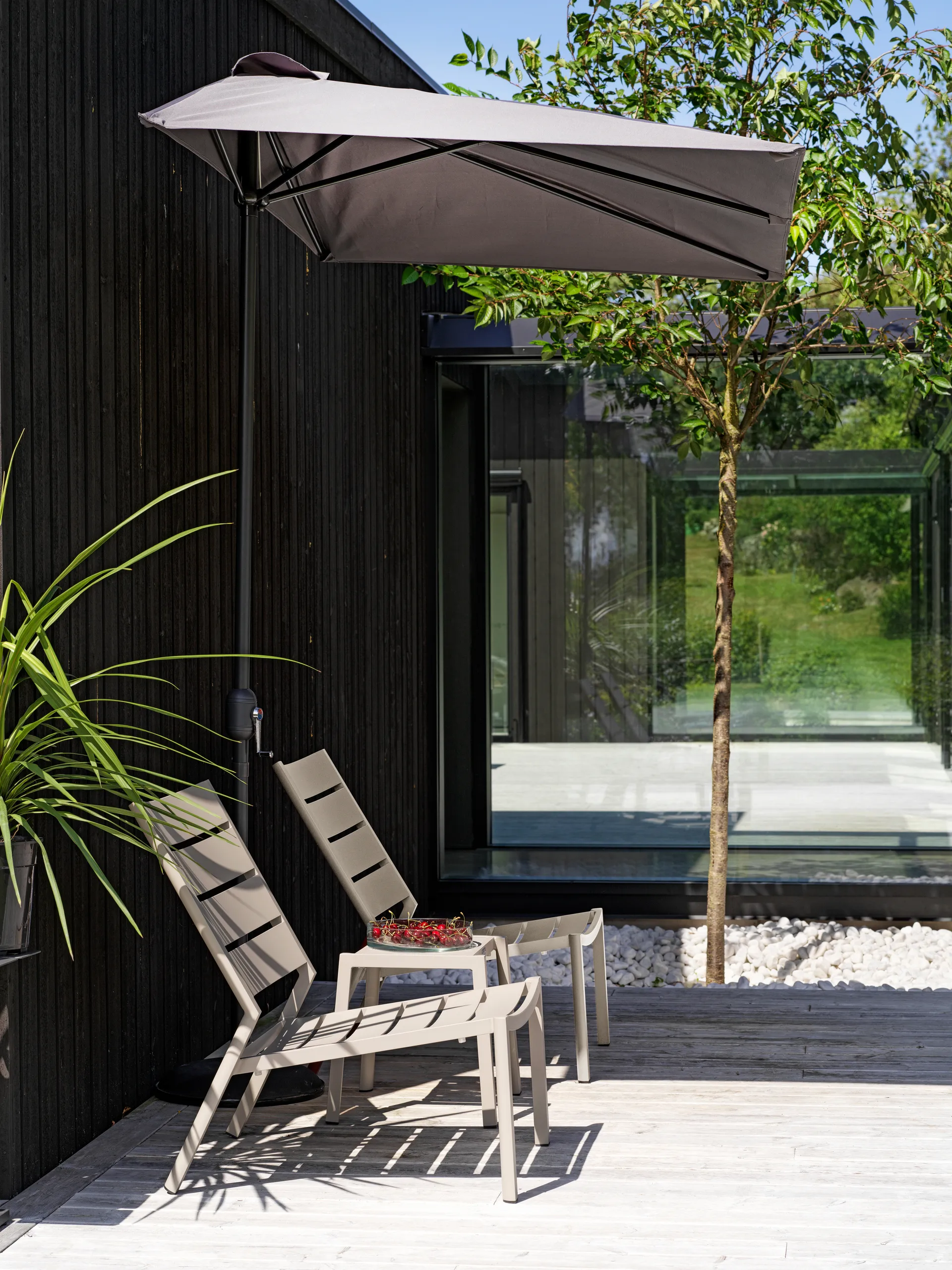 Delia fauteuil lounge, Dusty green Brafab