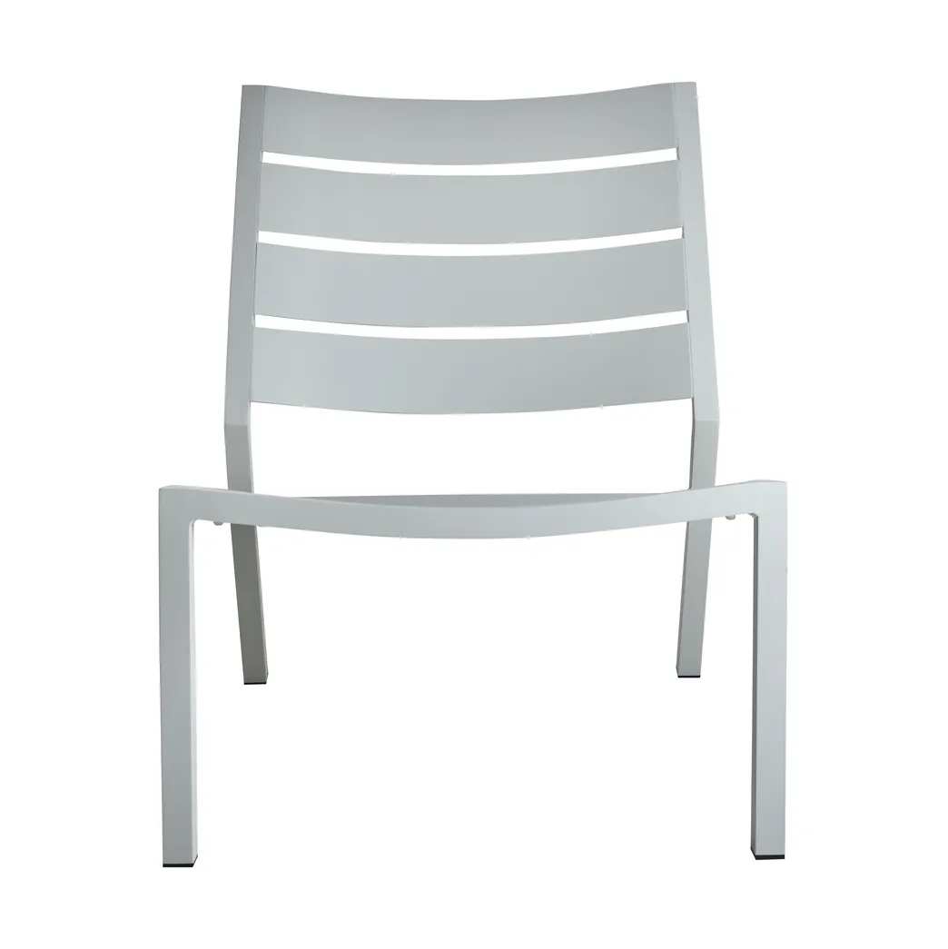 Delia fauteuil lounge, Light grey Brafab