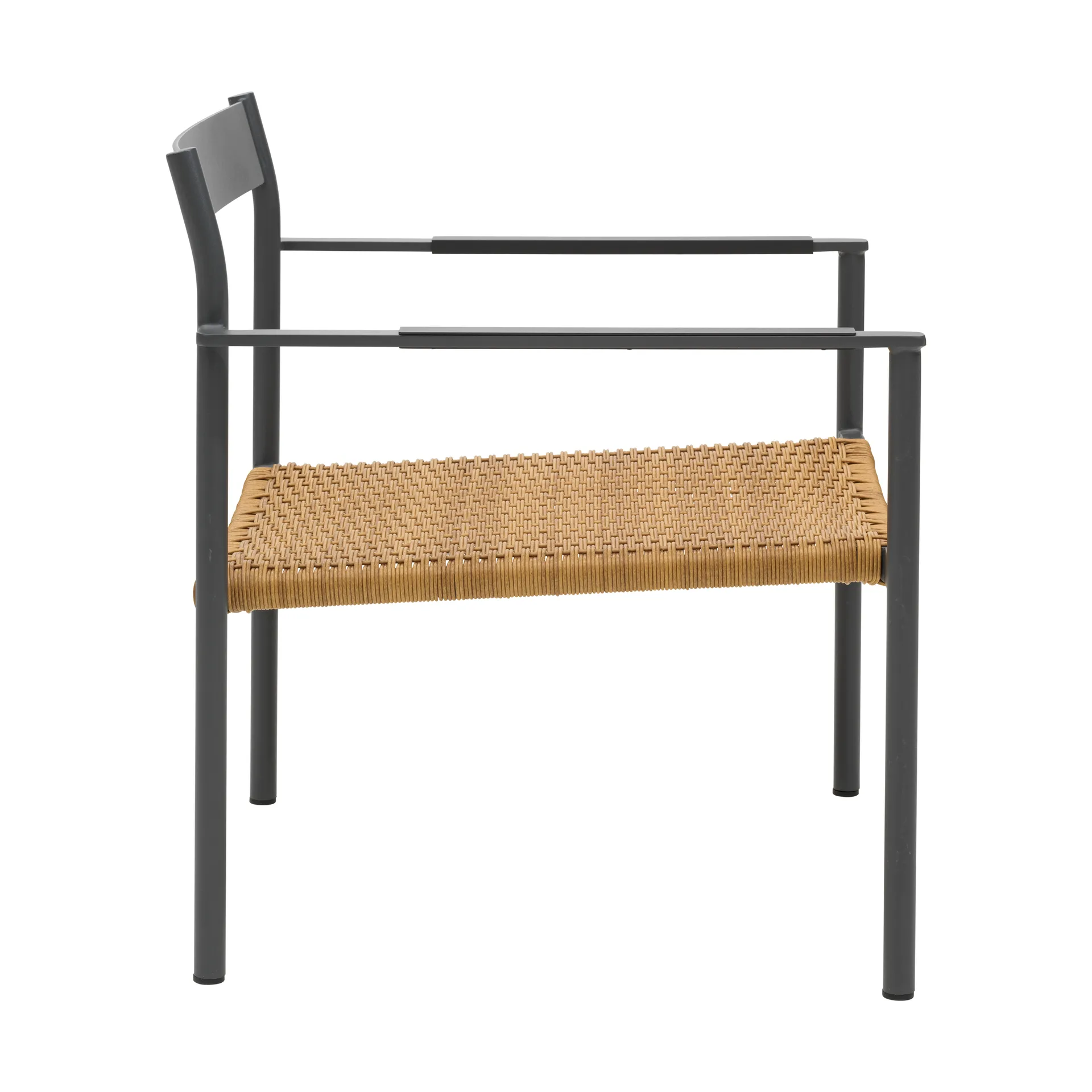 DK fauteuil lounge, Anthracite Brafab