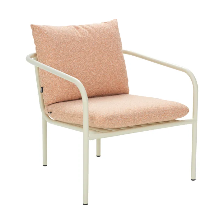 Fauteuil Bendt - White-teddy orange - Brafab