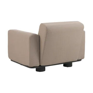 Fauteuil Bolster - Anthracite-teddy beige - Brafab