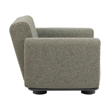 Fauteuil Bolster - Anthracite-teddy verde - Brafab