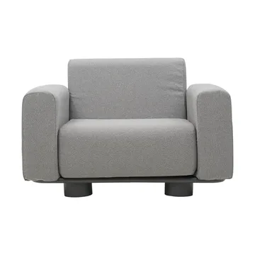 Fauteuil Bolster - Antracite-teddy grey - Brafab