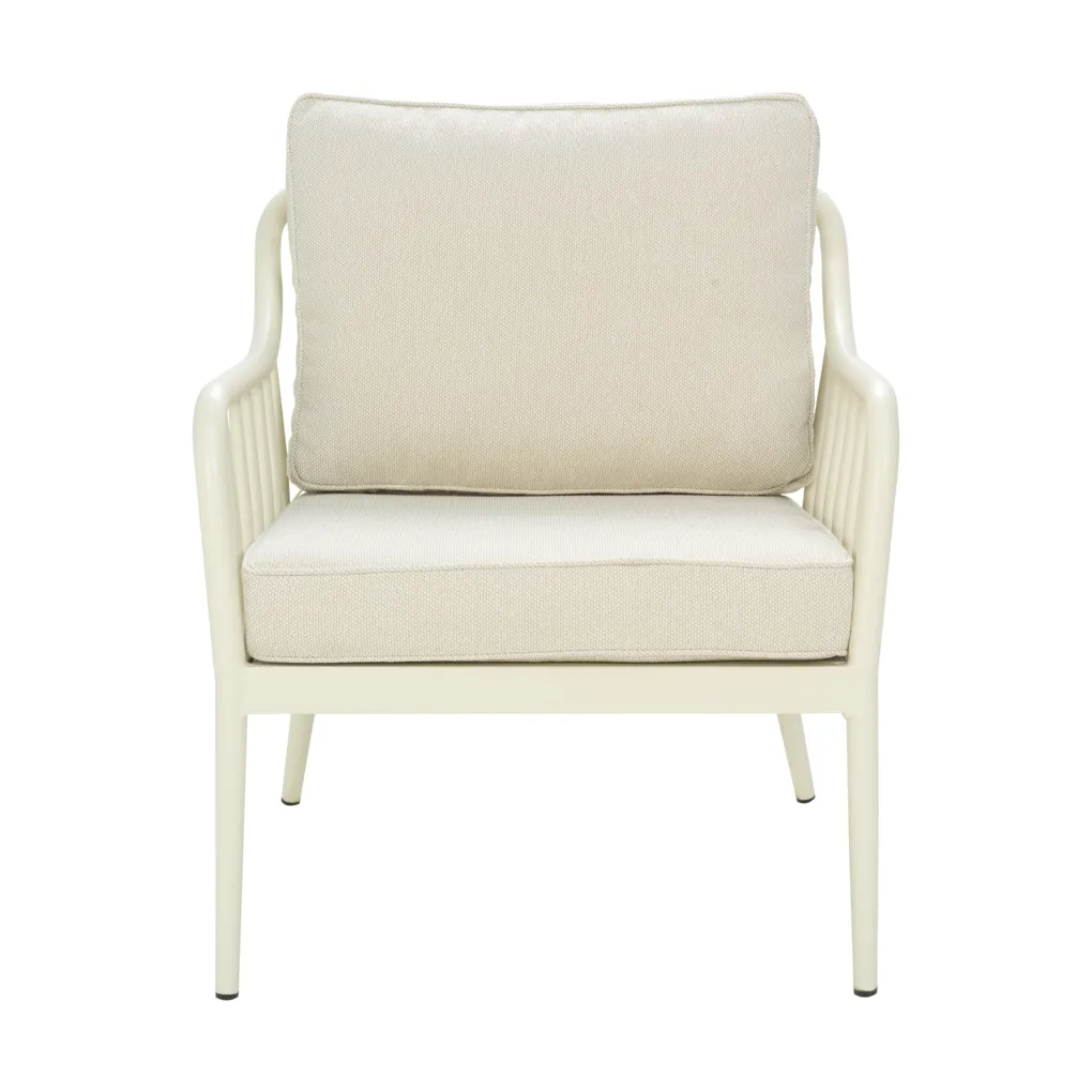 Fauteuil Coleville, Pearl white-dot beige Brafab
