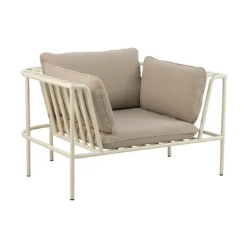 Fauteuil Collier - Pearl white-teddy beige - Brafab