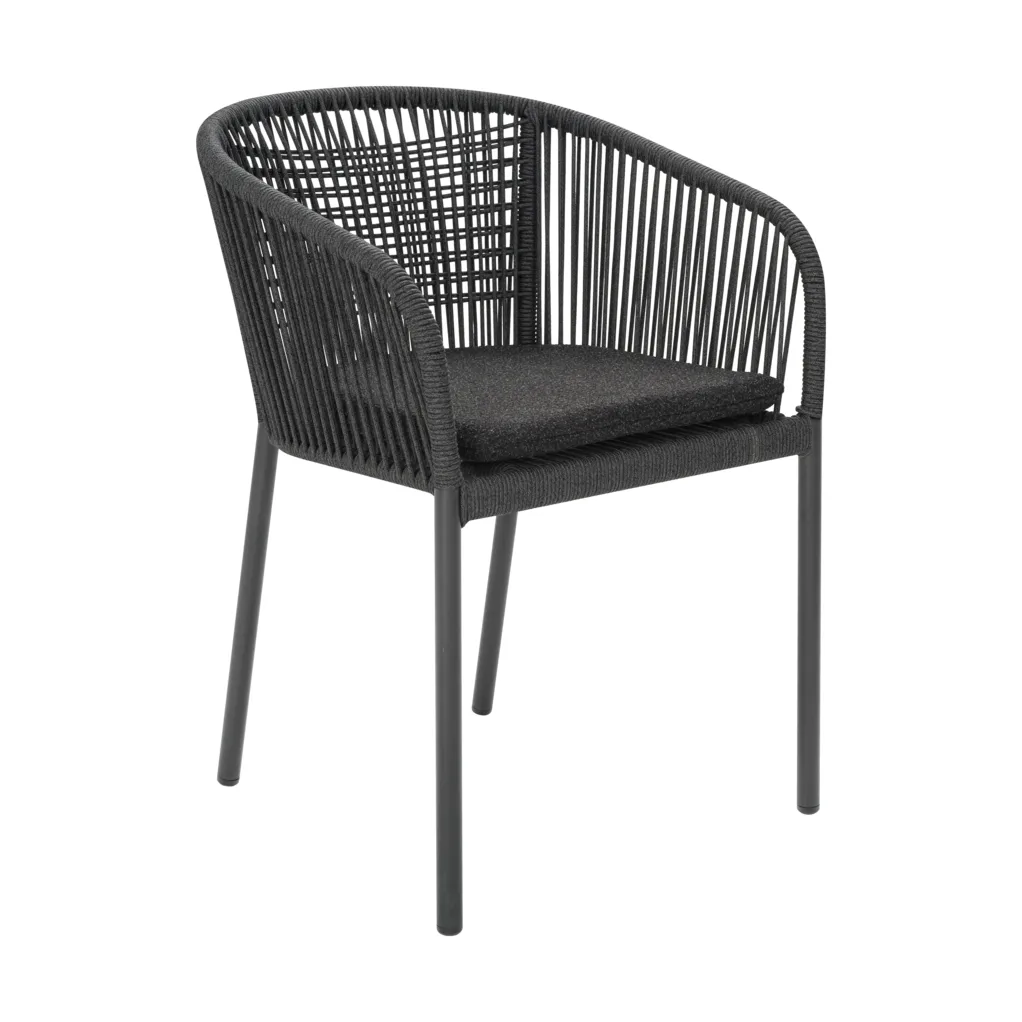 Fauteuil Delta, Anthracite Brafab