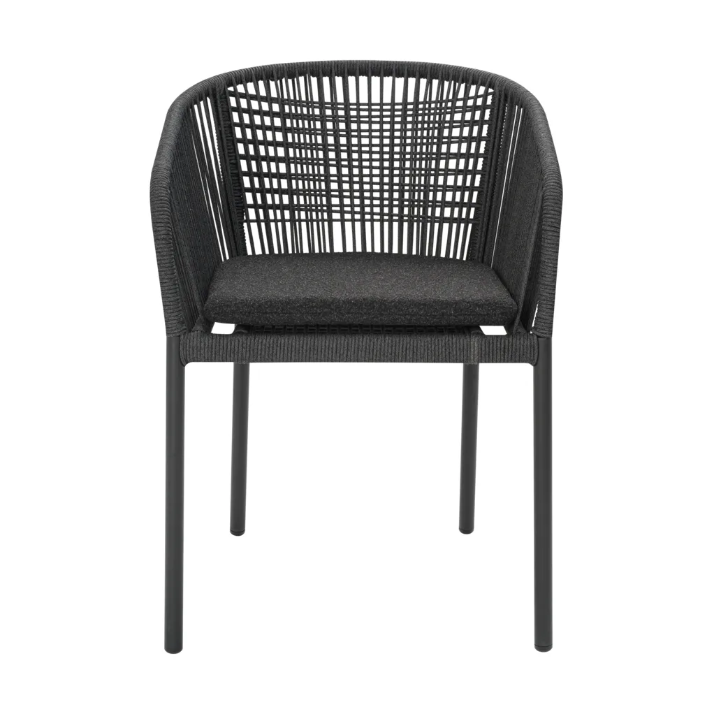 Fauteuil Delta, Noir Brafab