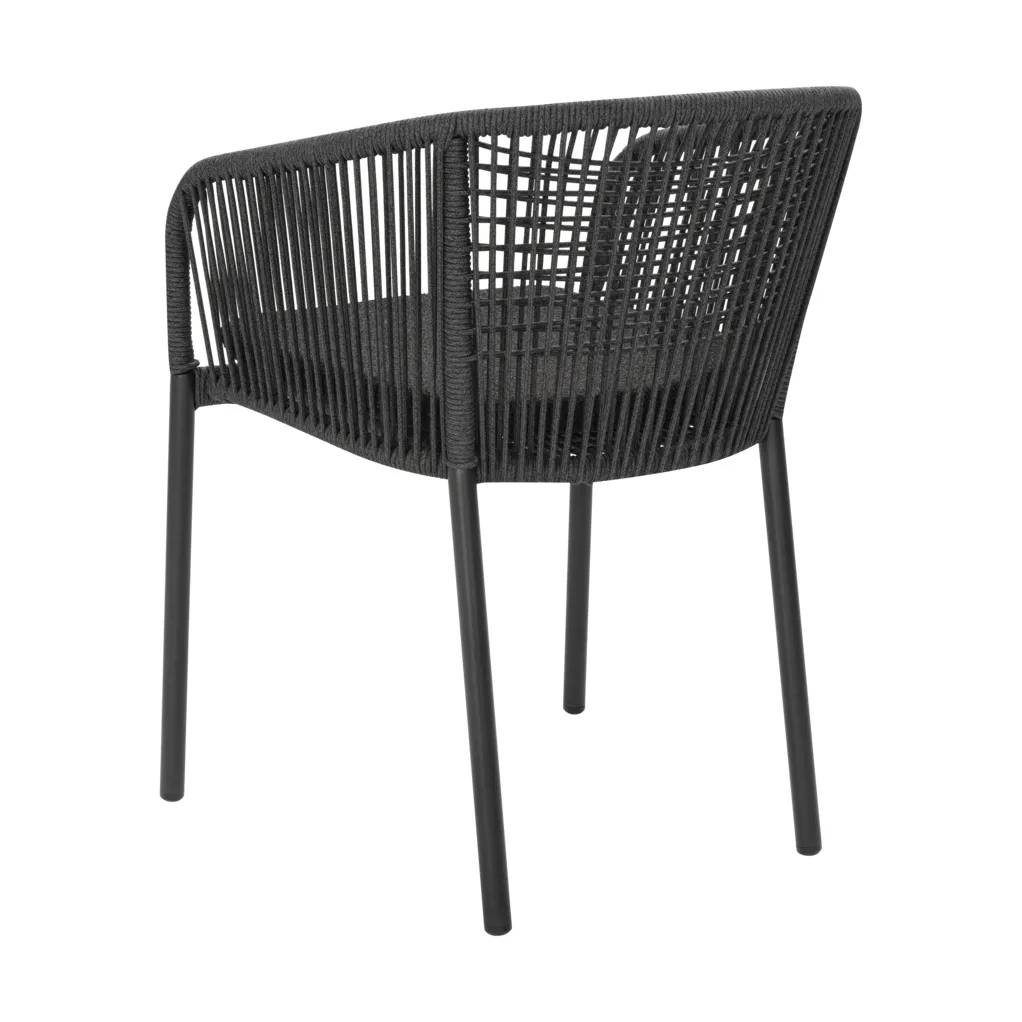Fauteuil Delta, Noir Brafab