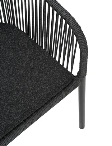 Fauteuil Delta - Noir - Brafab