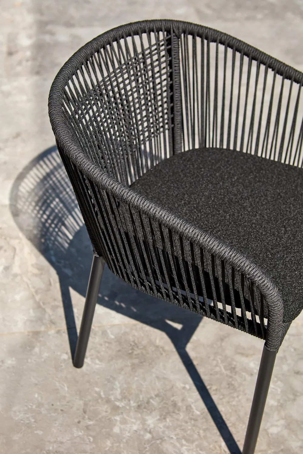 Fauteuil Delta, Noir Brafab