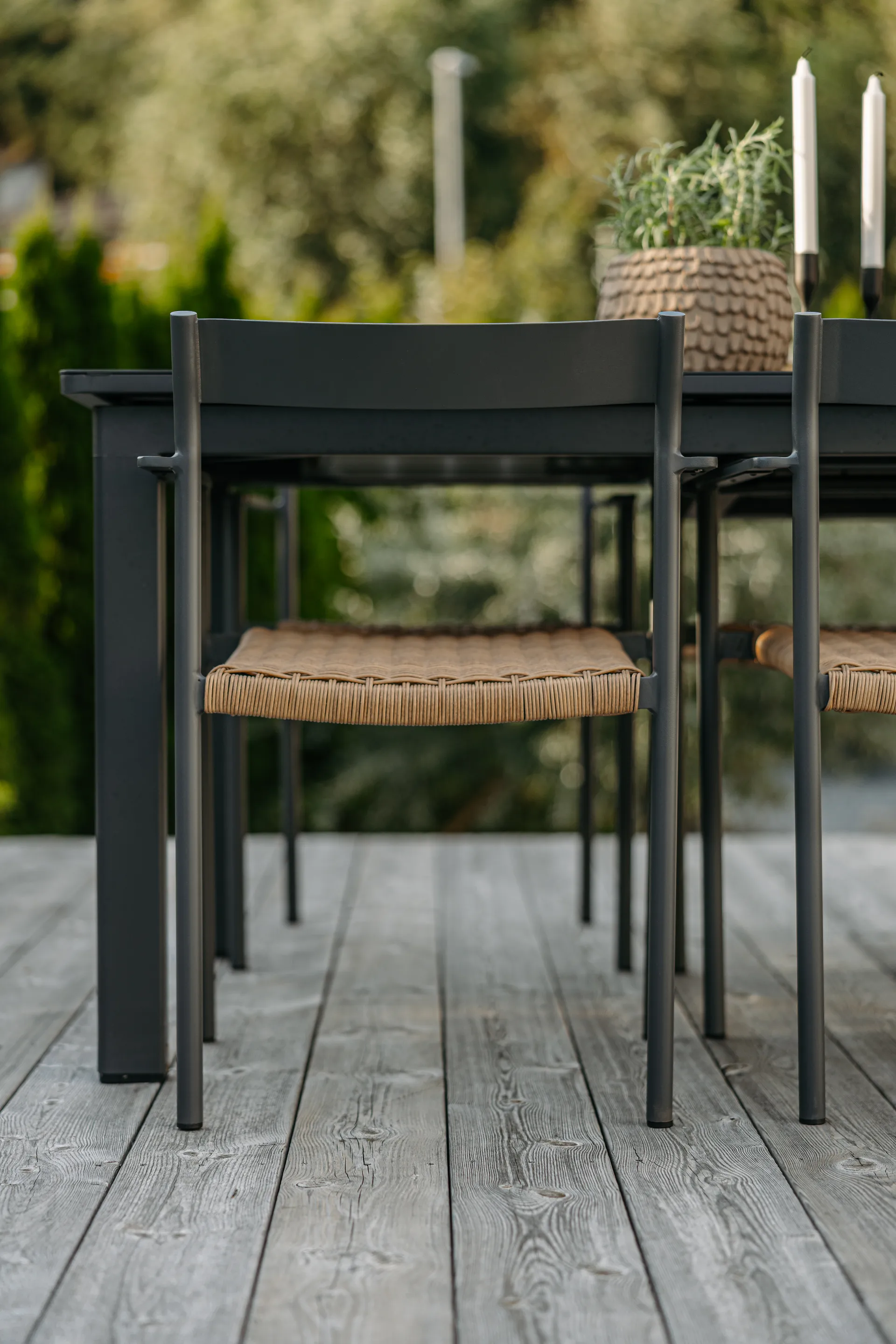 Fauteuil DK, Anthracite Brafab