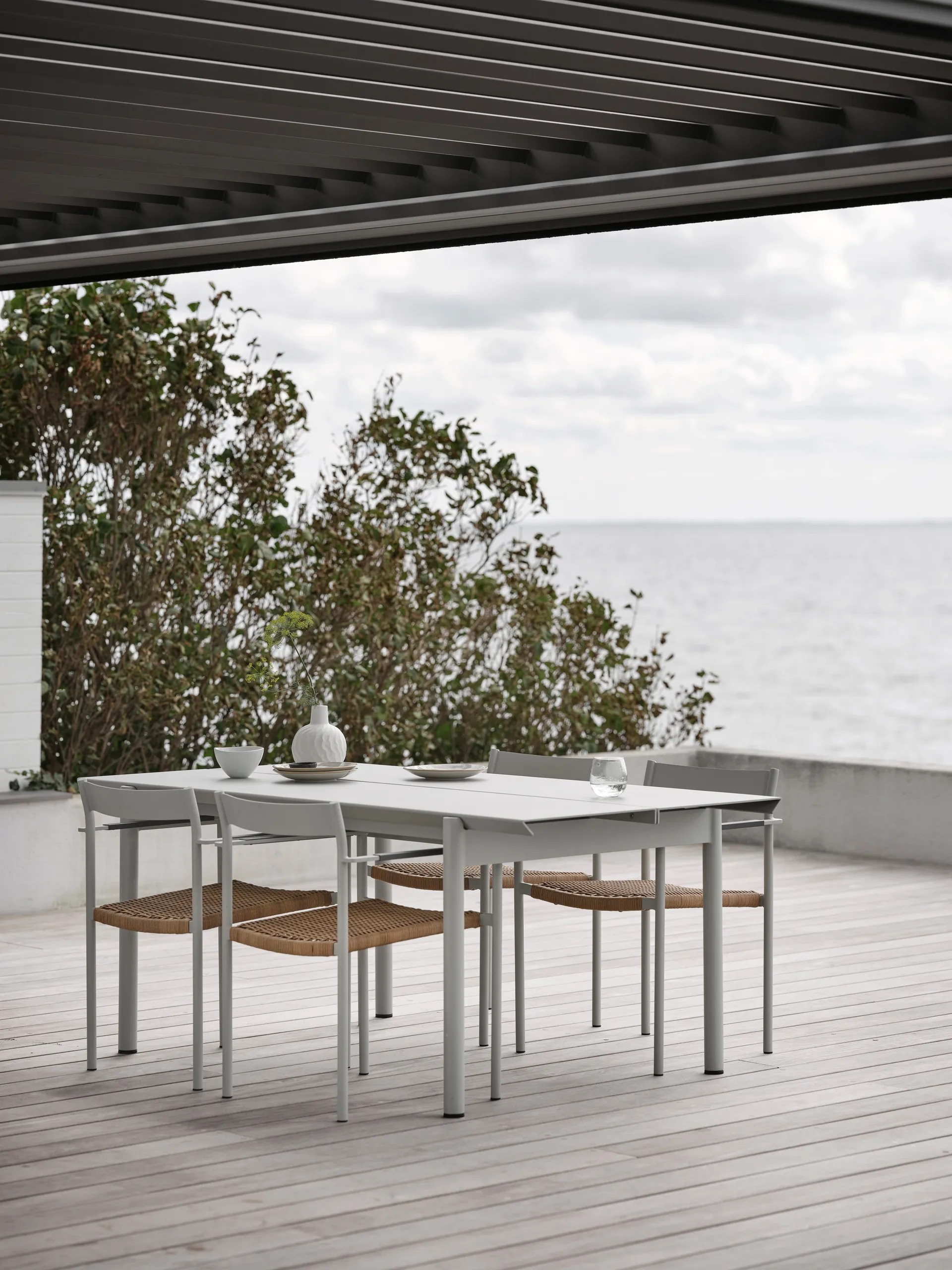 Fauteuil DK, Light grey Brafab