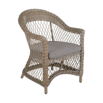 Fauteuil Kamomill avec coussin d'assise et de dossier - Beige-sable - Brafab