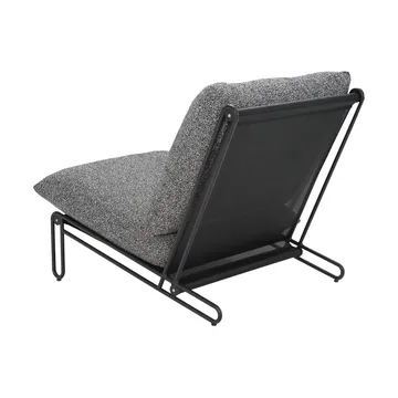 Fauteuil lounge Blixt - Noir-teddy ant - Brafab