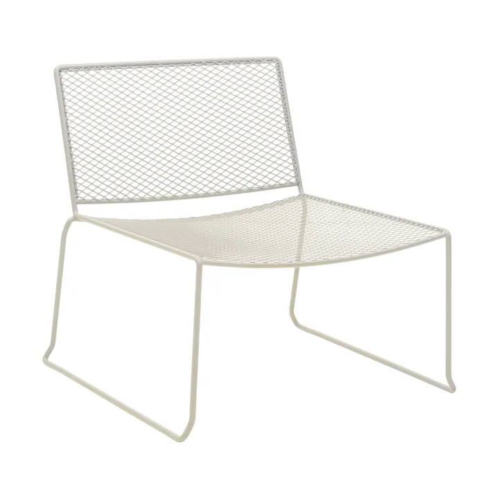 Fauteuil lounge Haru - Pearl white - Brafab