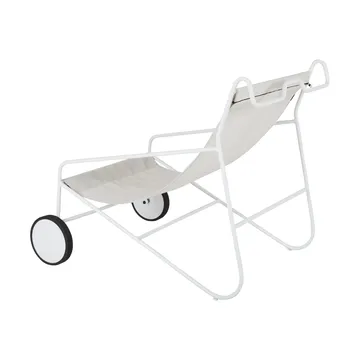 Fauteuil lounge Poul Chair - Blanc - Brafab