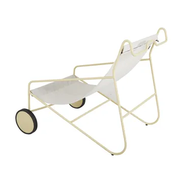 Fauteuil lounge Poul Chair - Lemon-off white - Brafab
